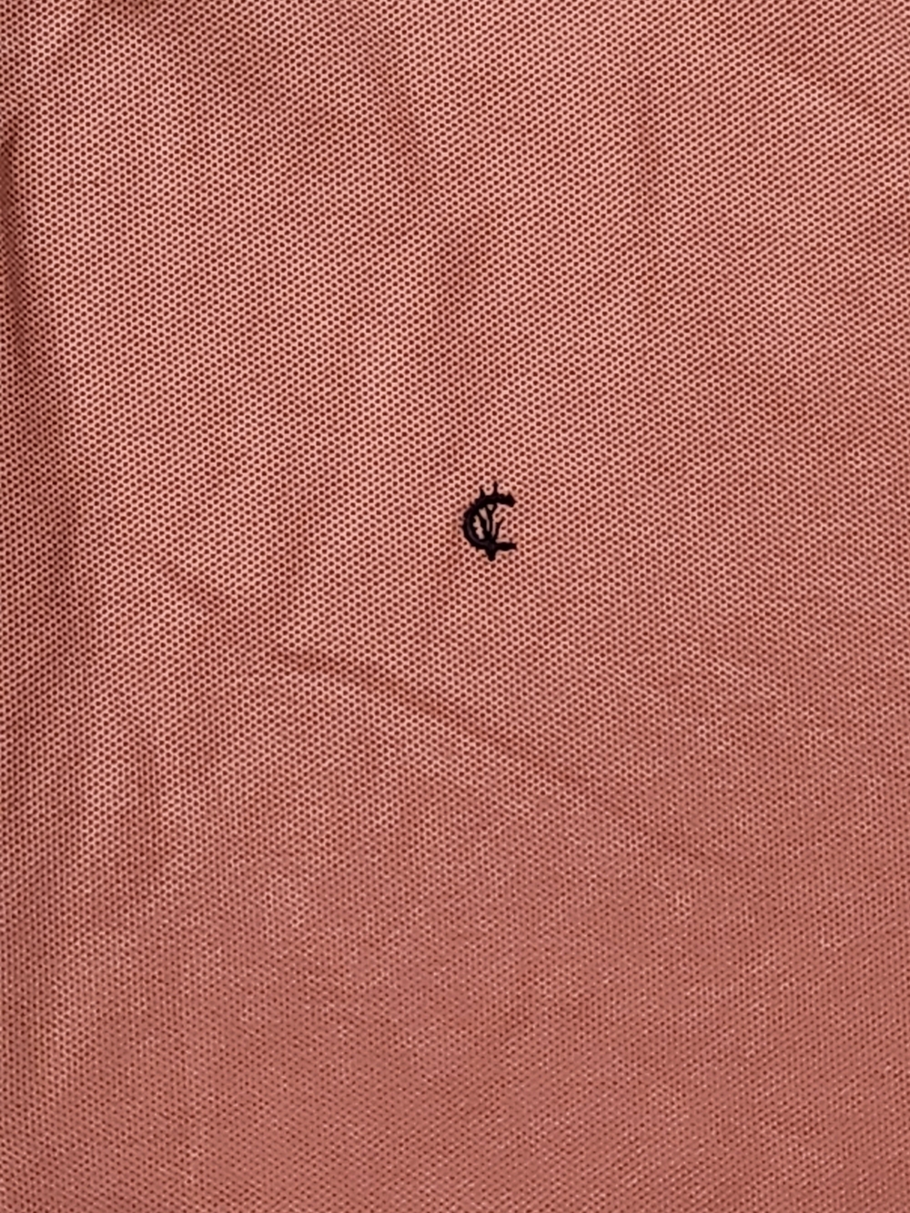 Criquet Men's XL Pink Polo Shirt Pima Cotton Peru Logo 4 Button Placket Collar - Picture 9 of 9